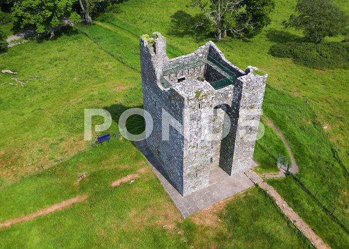 Audley's Castle Audley's Castle, Strangford, Downpatrick... | Stock Video | Pond5 photo