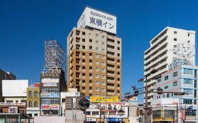 Toyoko Inn Okayama Eki Nishi Guchi Hiroba Exterior photo