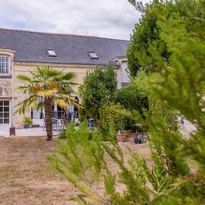 Maison Meslaie - Maison Pour 8 Avec Piscine Villa Beaumont-en-Veron Exterior photo