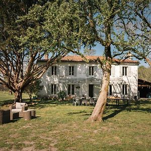 Entre Chenes Et Pins - Gite De Groupe 3 Etoiles Villa Hostens Exterior photo