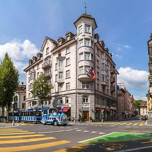 Hotel Drei Koenige Lucerne Exterior photo