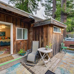 Fort Bragg Secret Garden Cabin With Hot Tub, Views Exterior photo