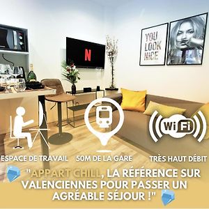 Appart Chill & Work - 50M Gare De Valenciennes Apartment Exterior photo