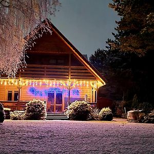 Holidaymazury Drewniany Dom Z Kominkiem Nad Jeziorem Mielno W 2H Z Warszawy I Gdanska, Jadamowo Villa Olsztynek Exterior photo