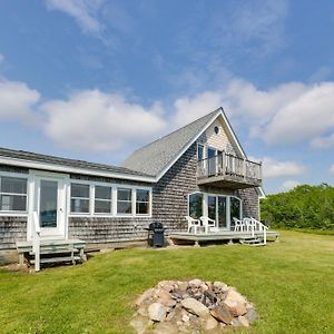 Shorefront House With Views, 14 Mi To Acadia Np Villa Sullivan Exterior photo