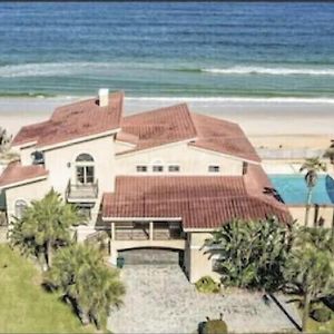 Flagler Beach Ocean Front Villa W/ Lg. In Ground Pool-5-6Br/4Bth& Attached Apt Exterior photo