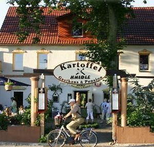 Kartoffelgasthaus & Pension Knidle Hotel Luebbenau Exterior photo