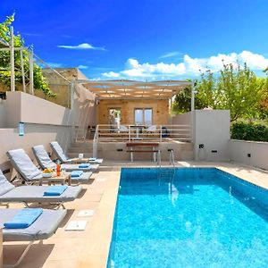 Cretan Breeze Villa Heated Pool Dhramia Exterior photo
