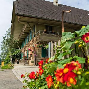 Ferienwohnung Auf Bauernhof Mit Hotpot Und Sauna Sumiswald Exterior photo