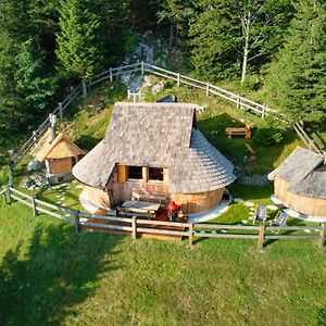 Luxury Chalet & Sauna Kati - Velika Planina Villa Stahovica Exterior photo