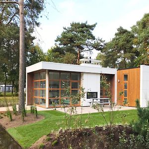 Modern Chalet With A Nice Fireplace, On The Veluwe Villa Otterlo Exterior photo