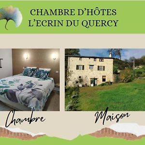 Chambre D'Hotes L'Ecrin Du Quercy Bed & Breakfast Figeac Exterior photo