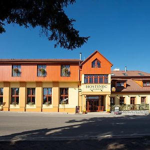 Hostinec U Hubalku Hotel Kostelec nad Orlici Exterior photo