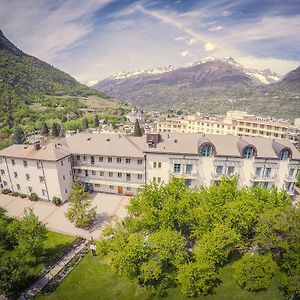 Hotel & Bildungshaus St. Jodern Visp Exterior photo