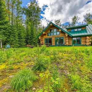 Eaglet Log Home Franconia Exterior photo