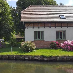 "Spreehof" Apartmenthaus In Lehde Luebbenau Exterior photo